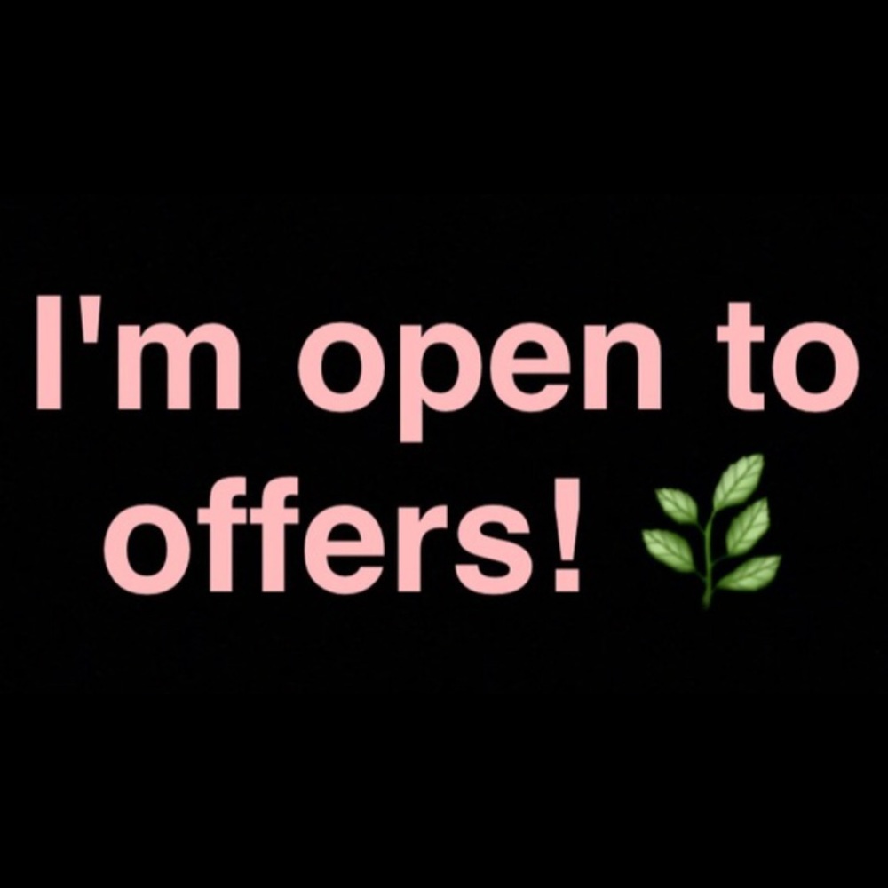Taking reasonable offers